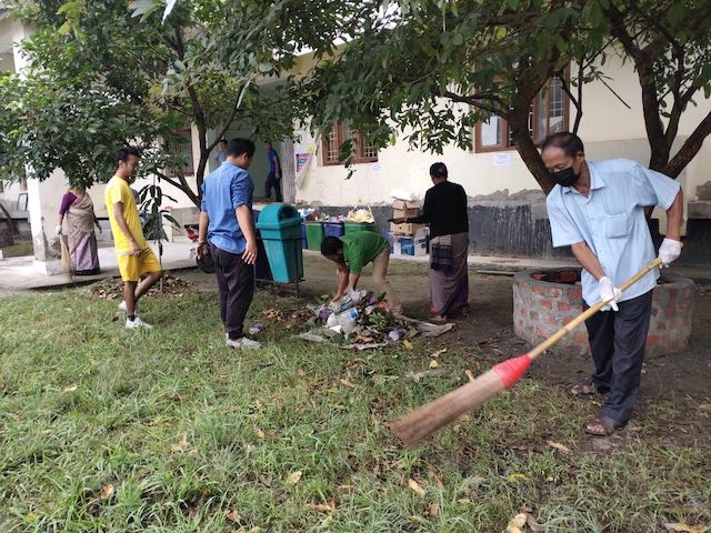 National Cleanliness Day Observed In Manipur S Bishnupur District