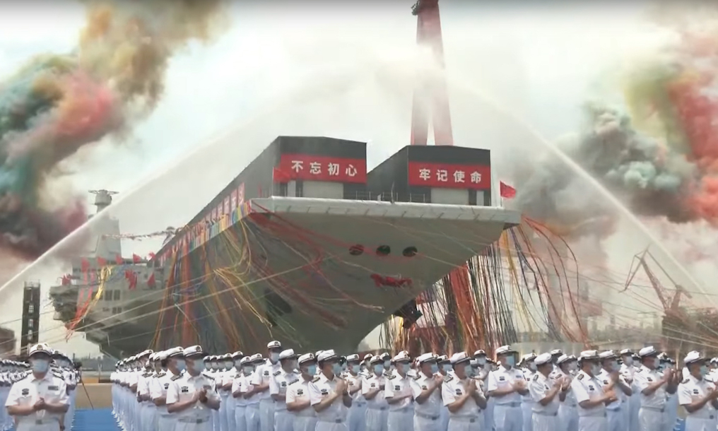 China launches 3rd aircraft carrier