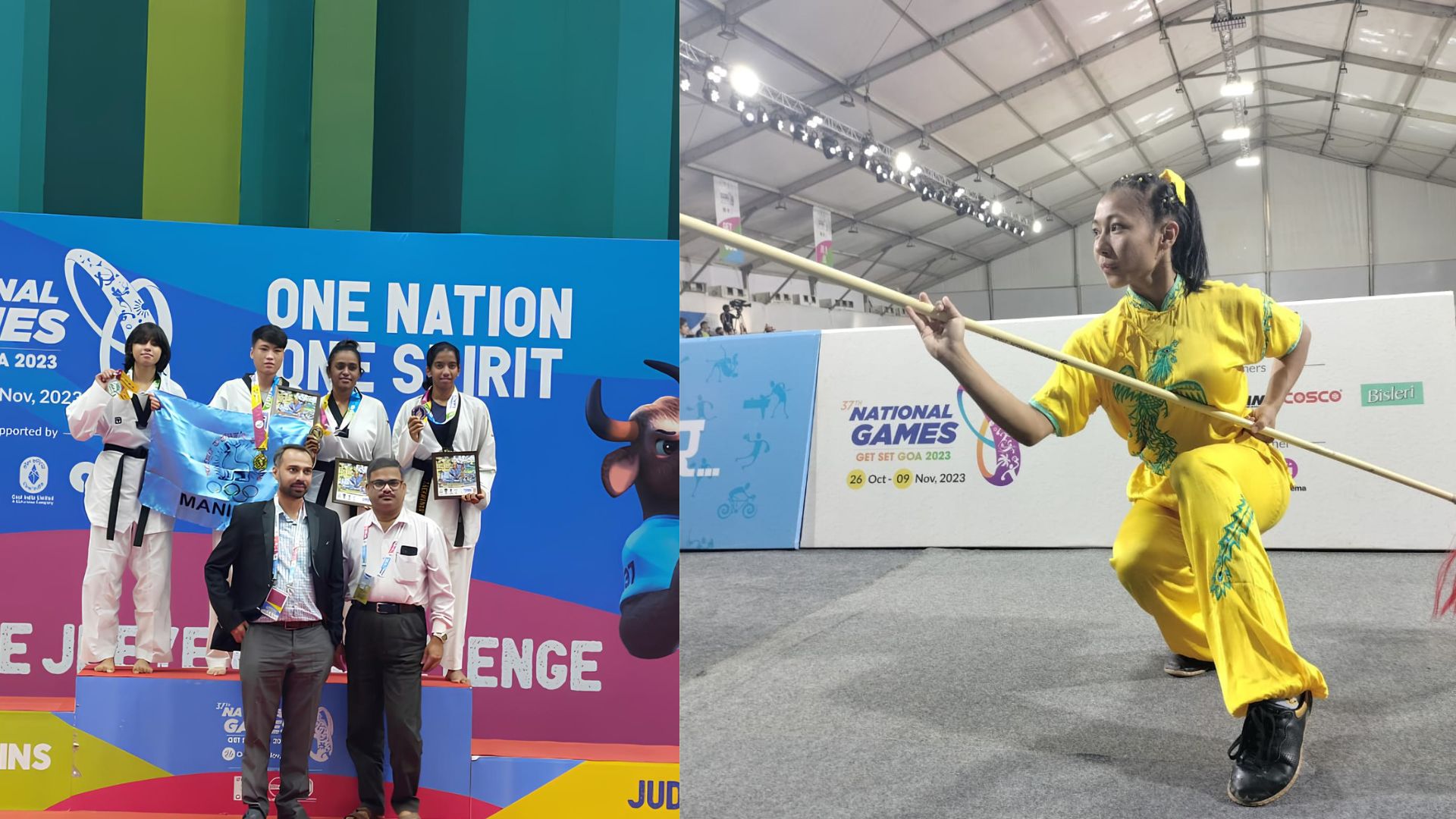 37th Natl games: Manipur wins three gold medals in Wushu