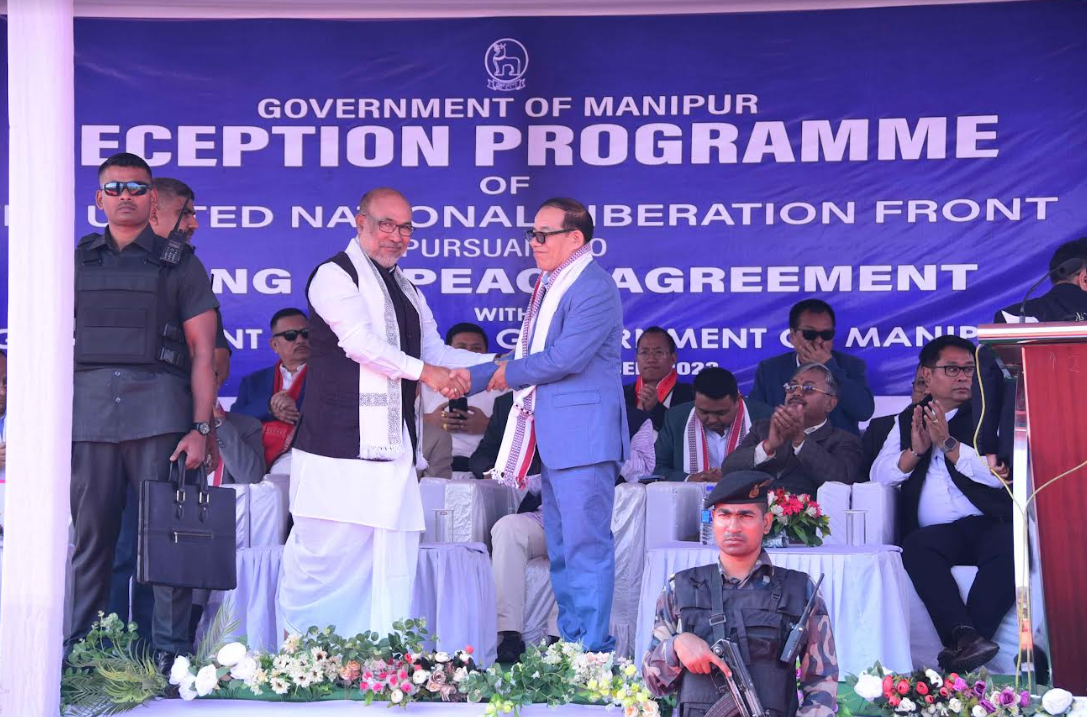 We agreed for talks after GOI accepted on Manipur sovereignty
