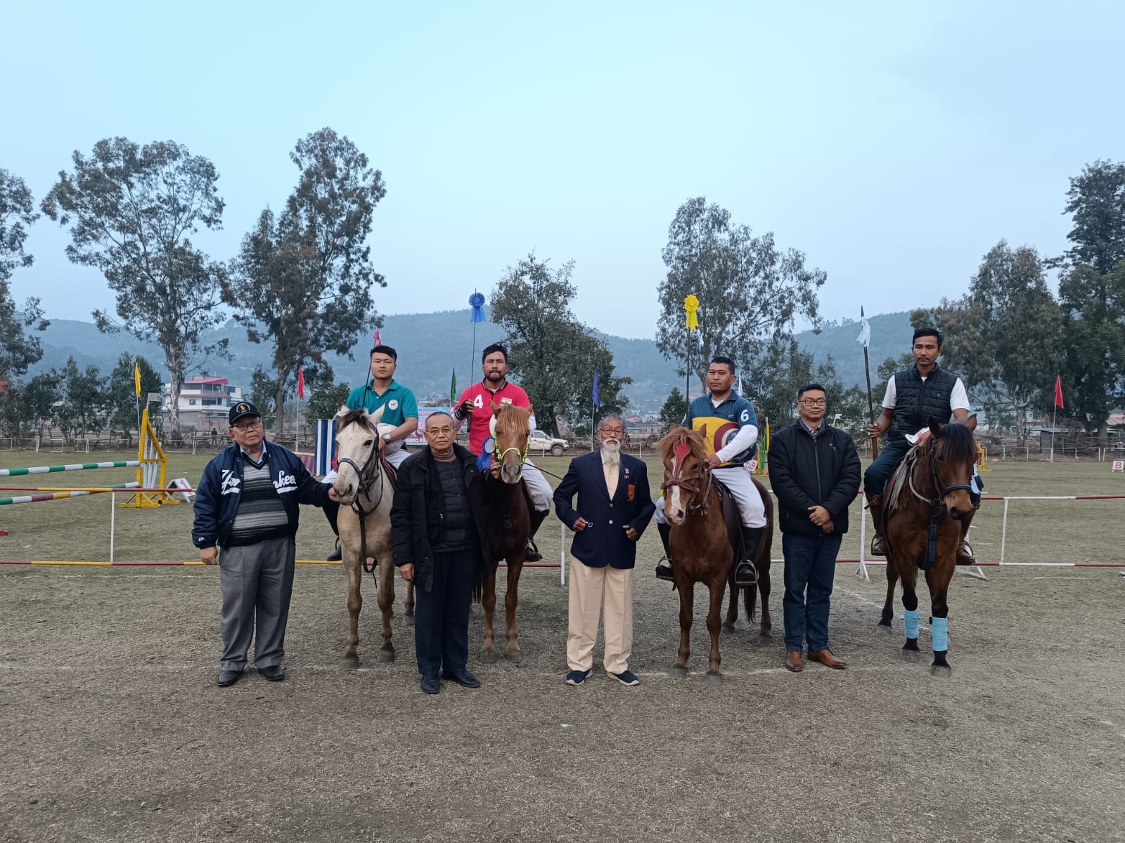 Four events held on 4th day of N Tombi Equestrian championship