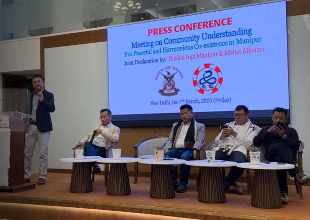 Meitei, Thadou leaders hold landmark meeting, commit to Manipur's integrity