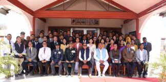 CM Yumnam Khemchand singh inspects infrastructure at Sainik school Imphal