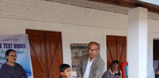 Free textbooks distributed to newly settled students of Serou