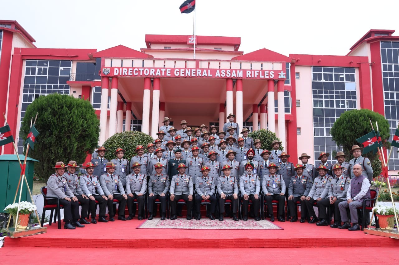 Assam Rifles commander conference convened in Shillong