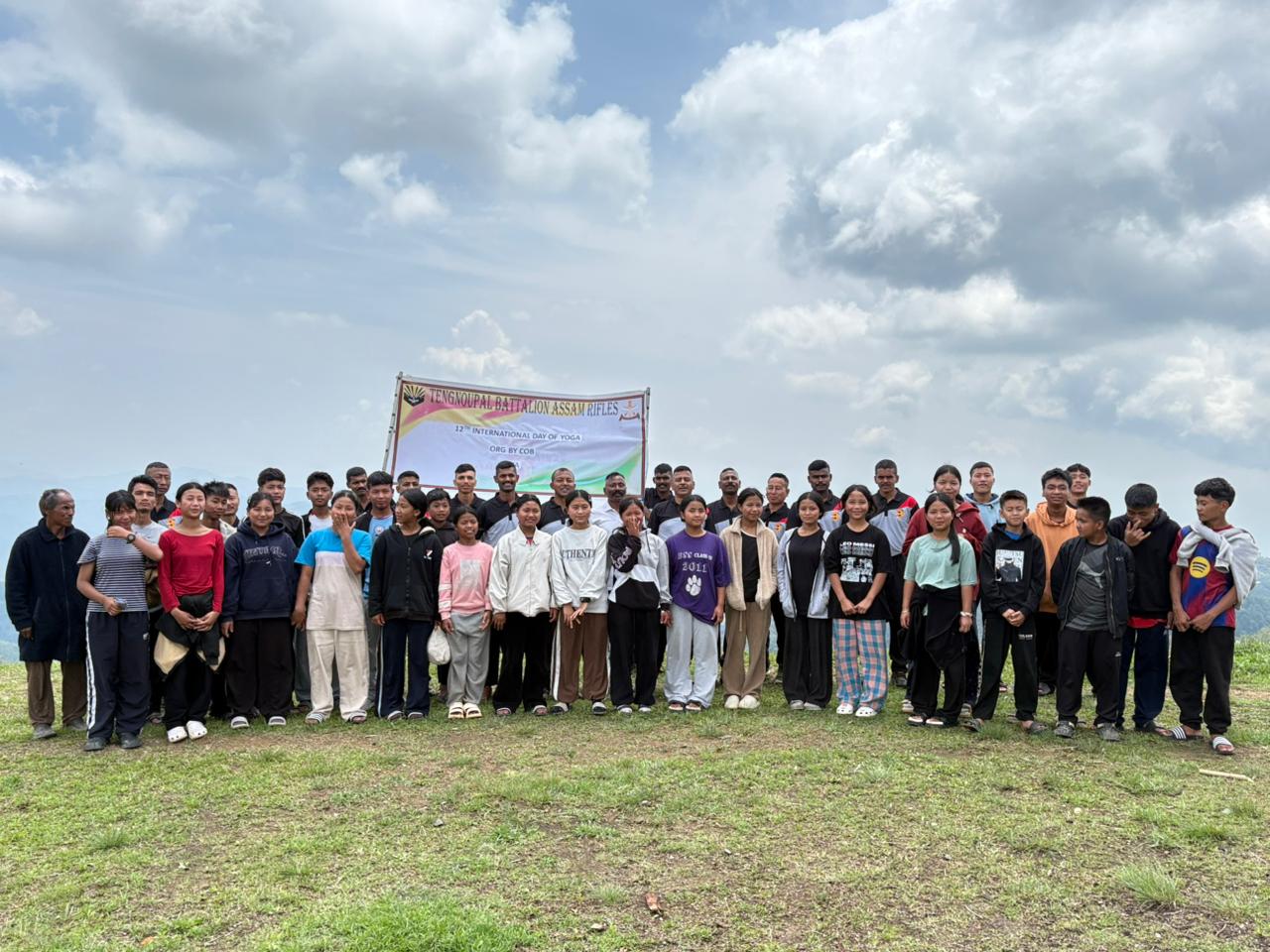 Assam Rifles marks 100-day countdown to IDY 2026 with yoga outreach