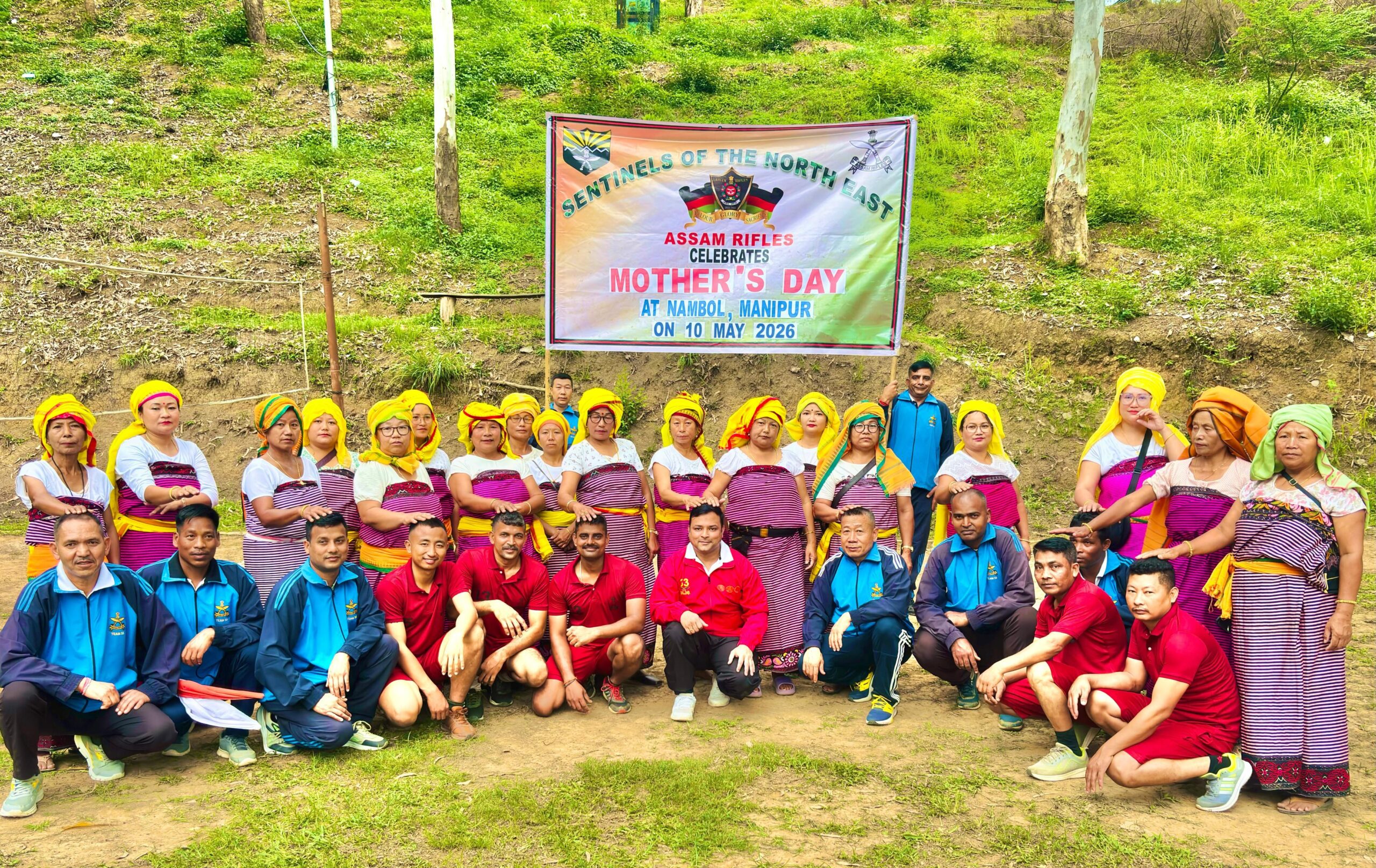 Assam Rifles celebrates Mother’s day with communities in Manipur