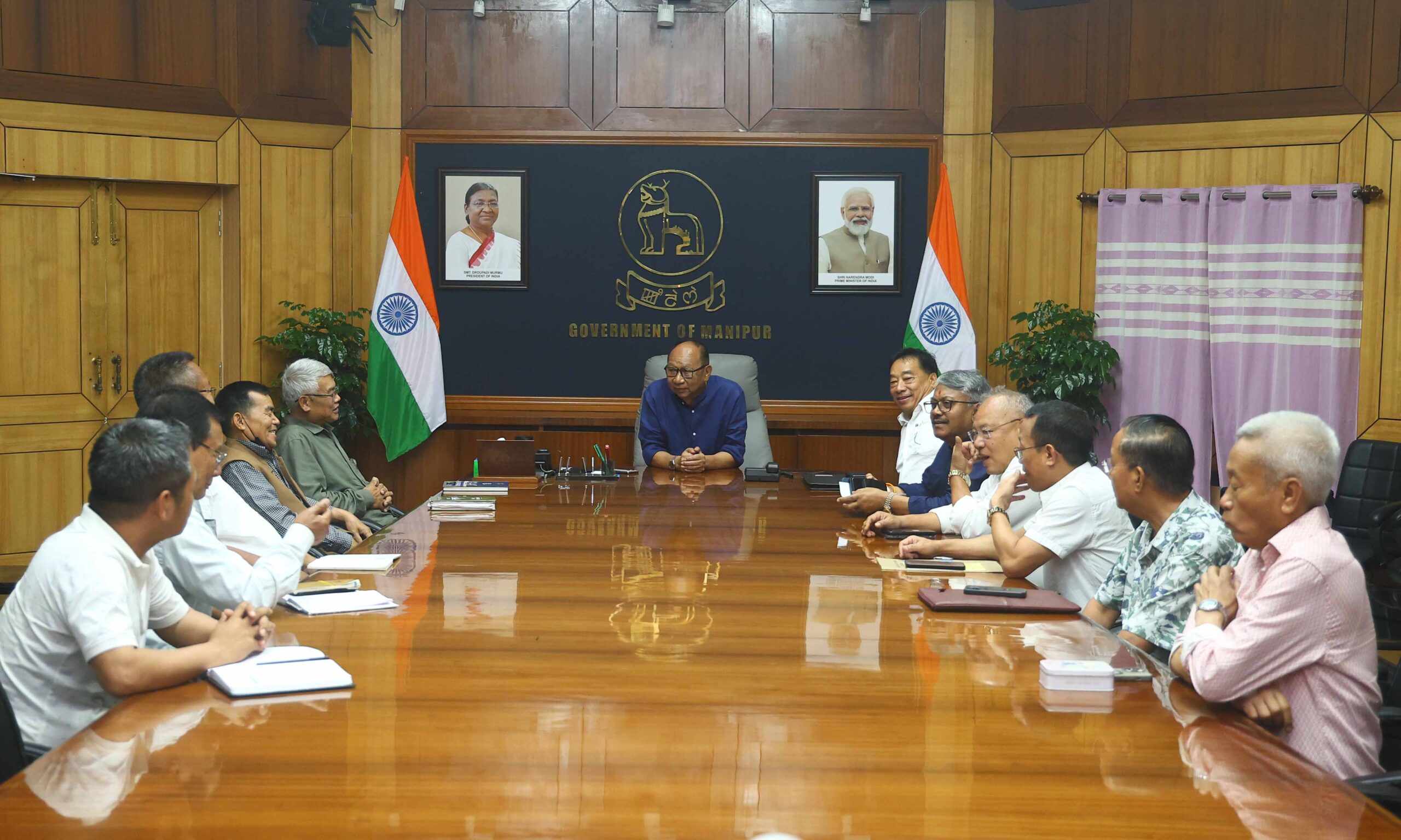 CM meets UNC delegation