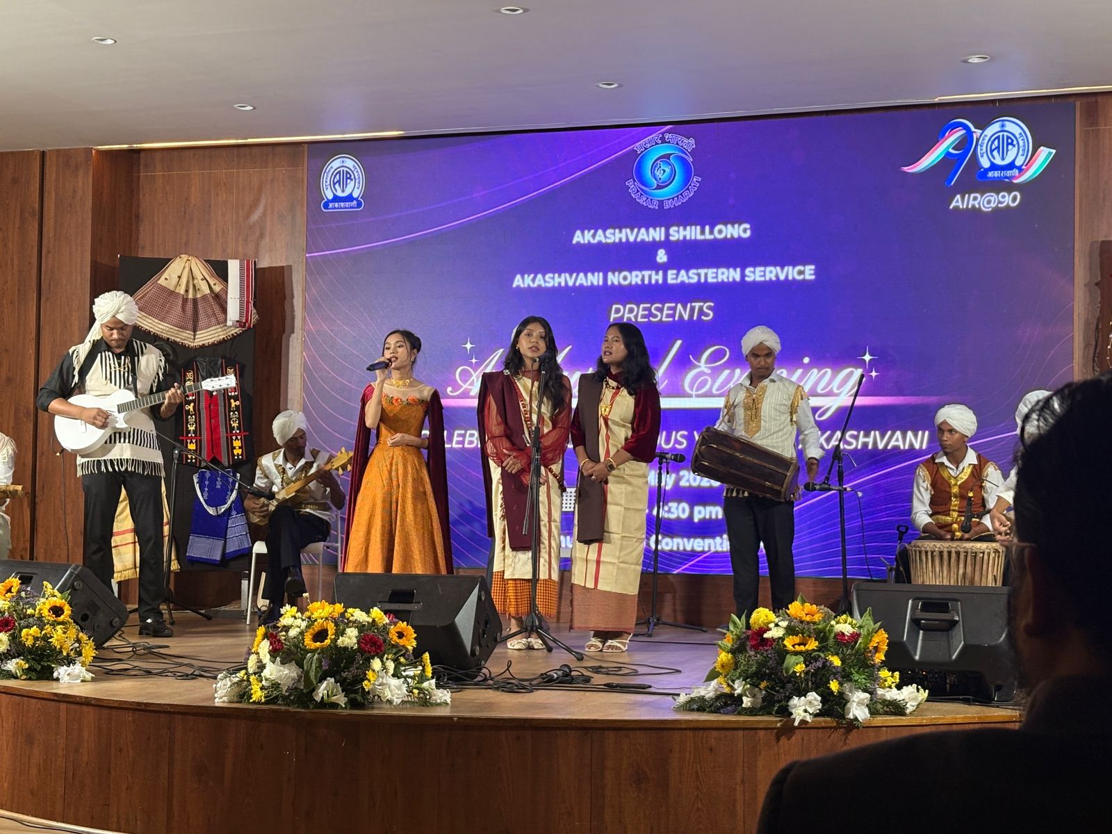 Akashvani marks 90 years with musical evening at state convention hall Shillong