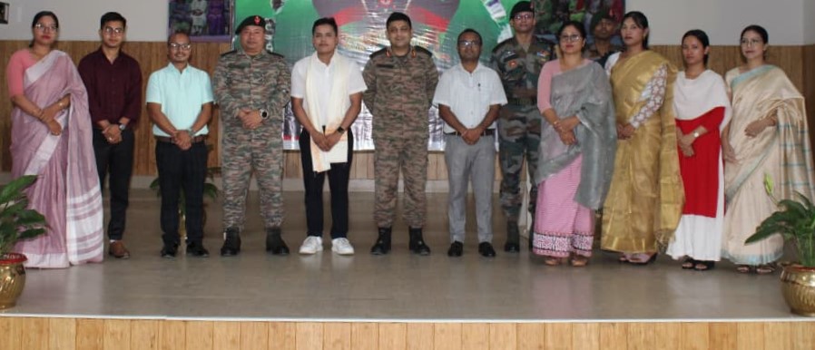 Assam Rifles hosts Astrophysicist Dr Ronaldo Laishram at Kakching