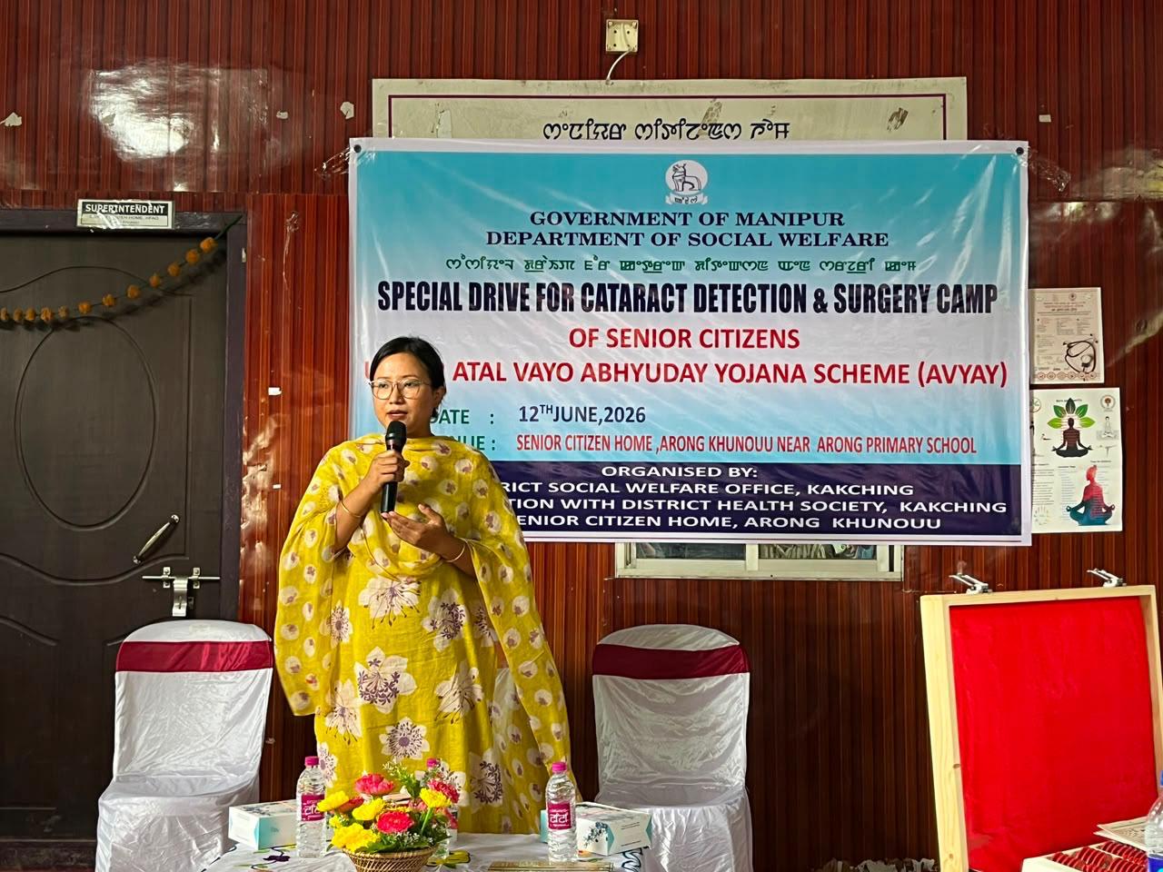 AVYAY cataract screening camp held in Kakching