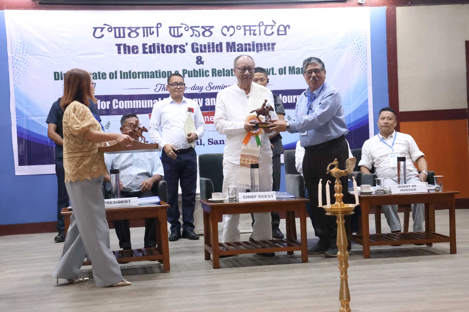 CM Khemchand inaugurates seminar on “Media for Communal Harmony”