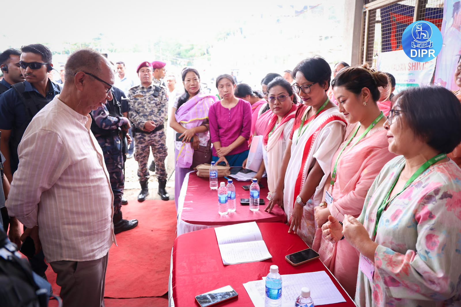 Jan Kalyan Shivir held in Imphal west with CM presence
