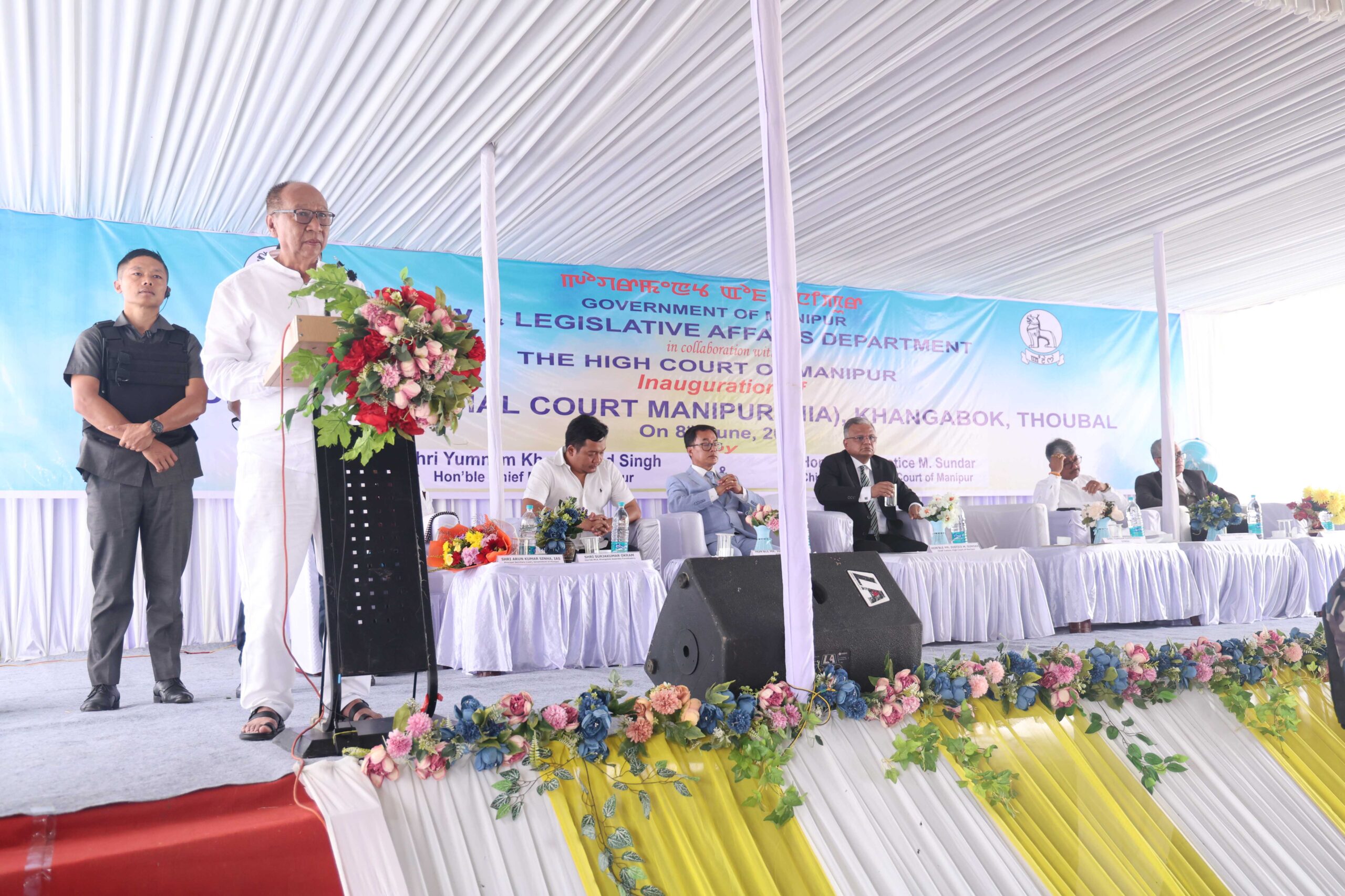 Manipur gets first NIA court: CM Khemchand inaugurates exclusive court at Thoubal