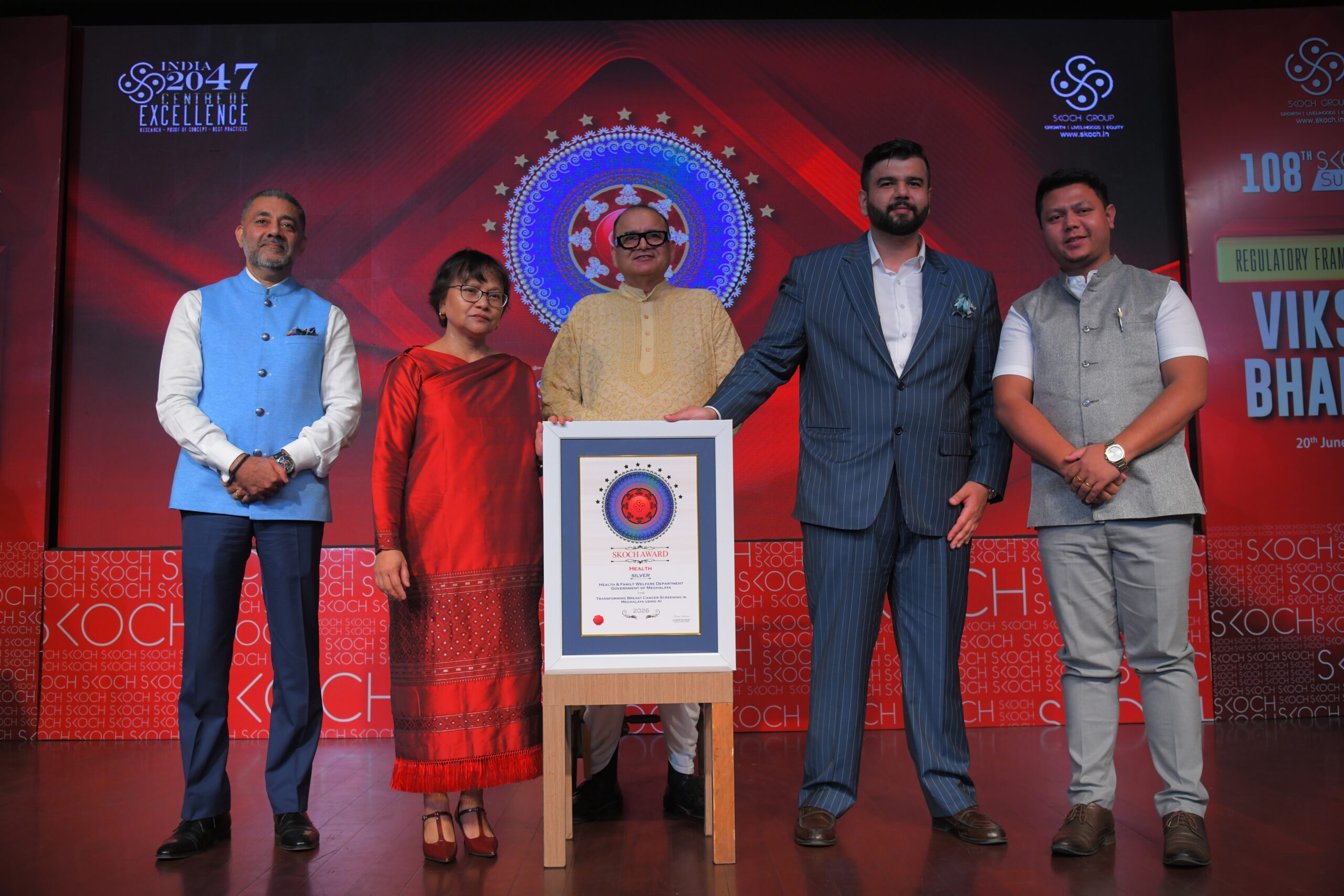 Meghalaya wins SKOCH award 2026 for AI-Based breast cancer screening