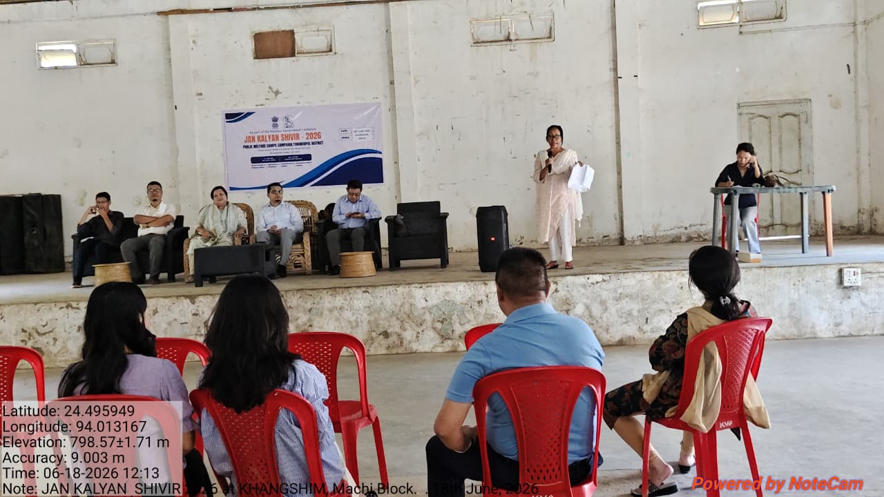 Jan Kalyan Shivir organised in Khangshim