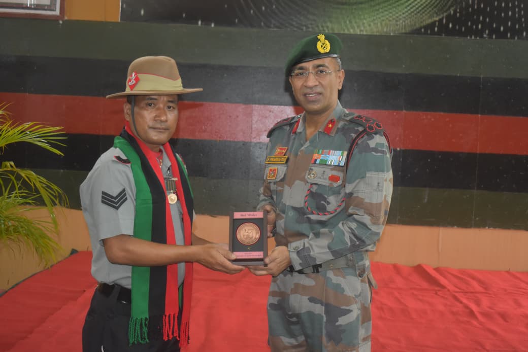 Assam Rifles felicitates Shaurya Chakra Awardees