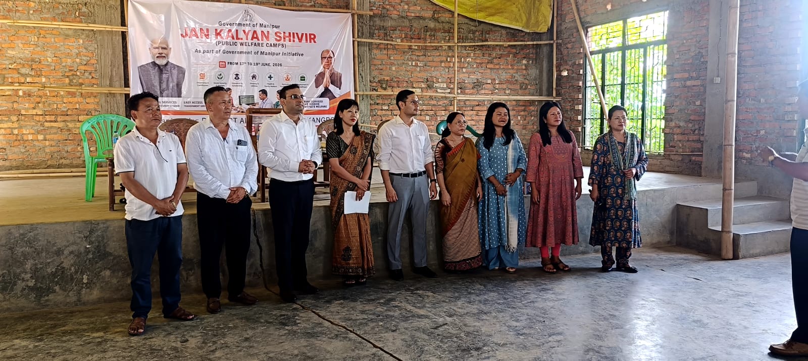 Jan Kalyan Shivir ( public welfare camps ) begins in Kangpokpi