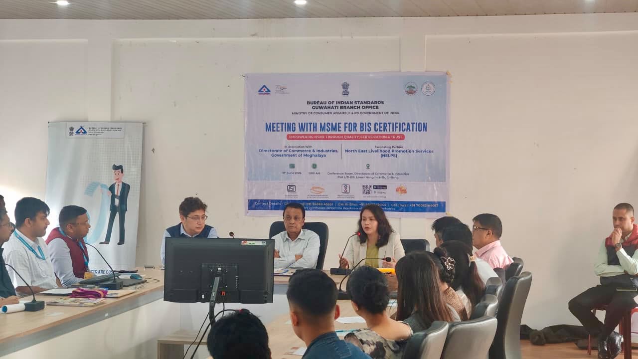 MSMEs in Meghalaya sensitized on quality standards and BIS certification