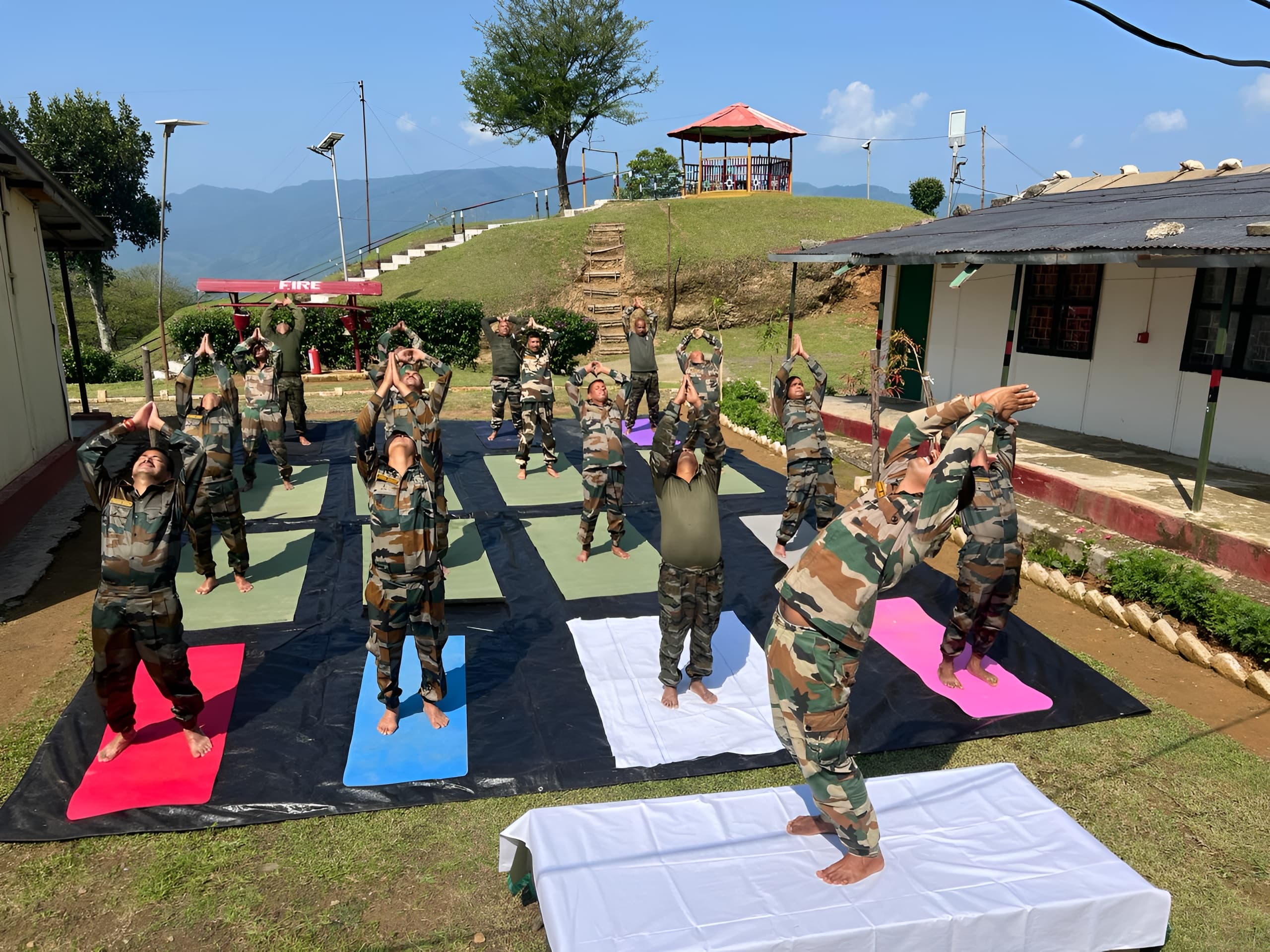 Assam Rifles strengthens community trust through outreach and yoga drives