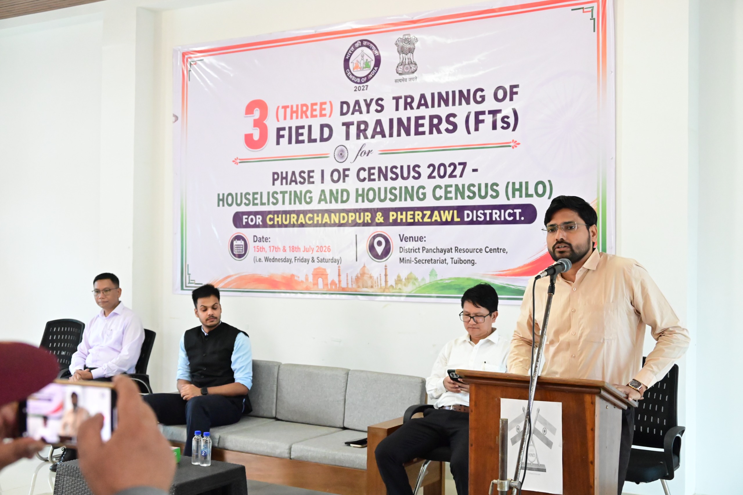 3-Day Census 2027 training begins in Churachandpur
