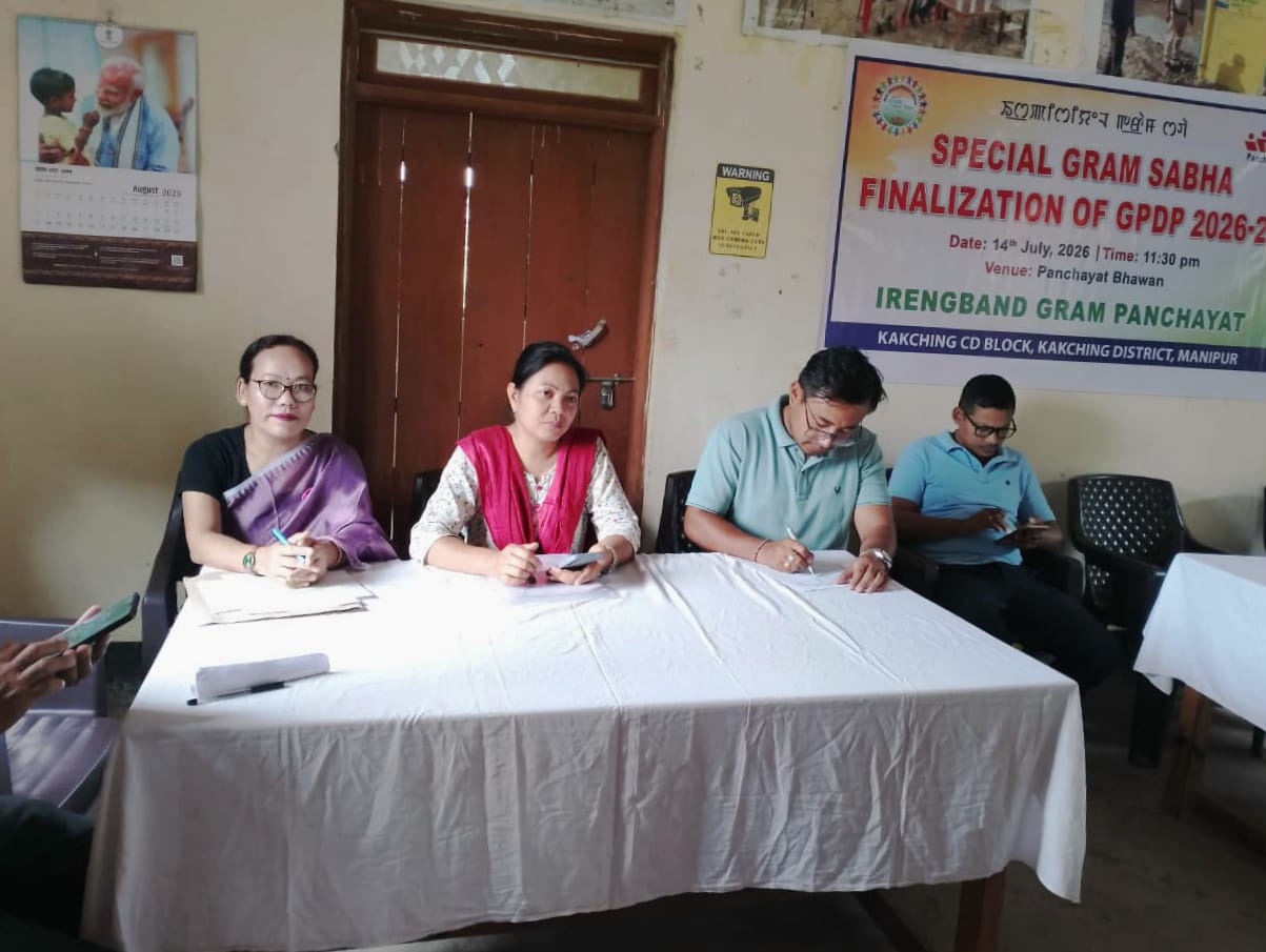 Second special gram sabha held across Kakching CD blocks