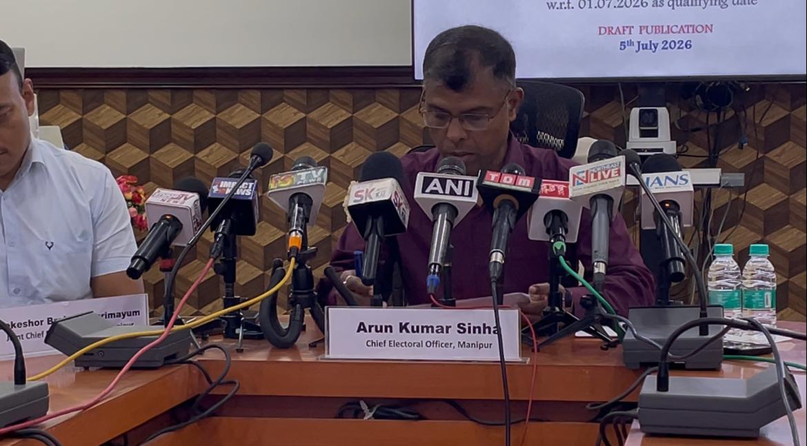 Over 1.58 lakh voters marked ‘uncollectable’ in Manipur draft electoral roll