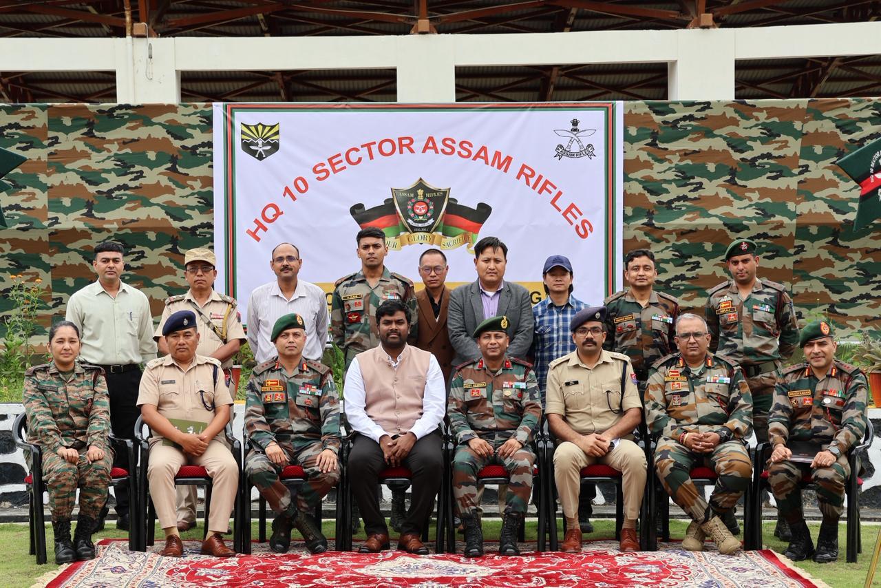 Assam Rifles holds security coordination meet in Ukhrul