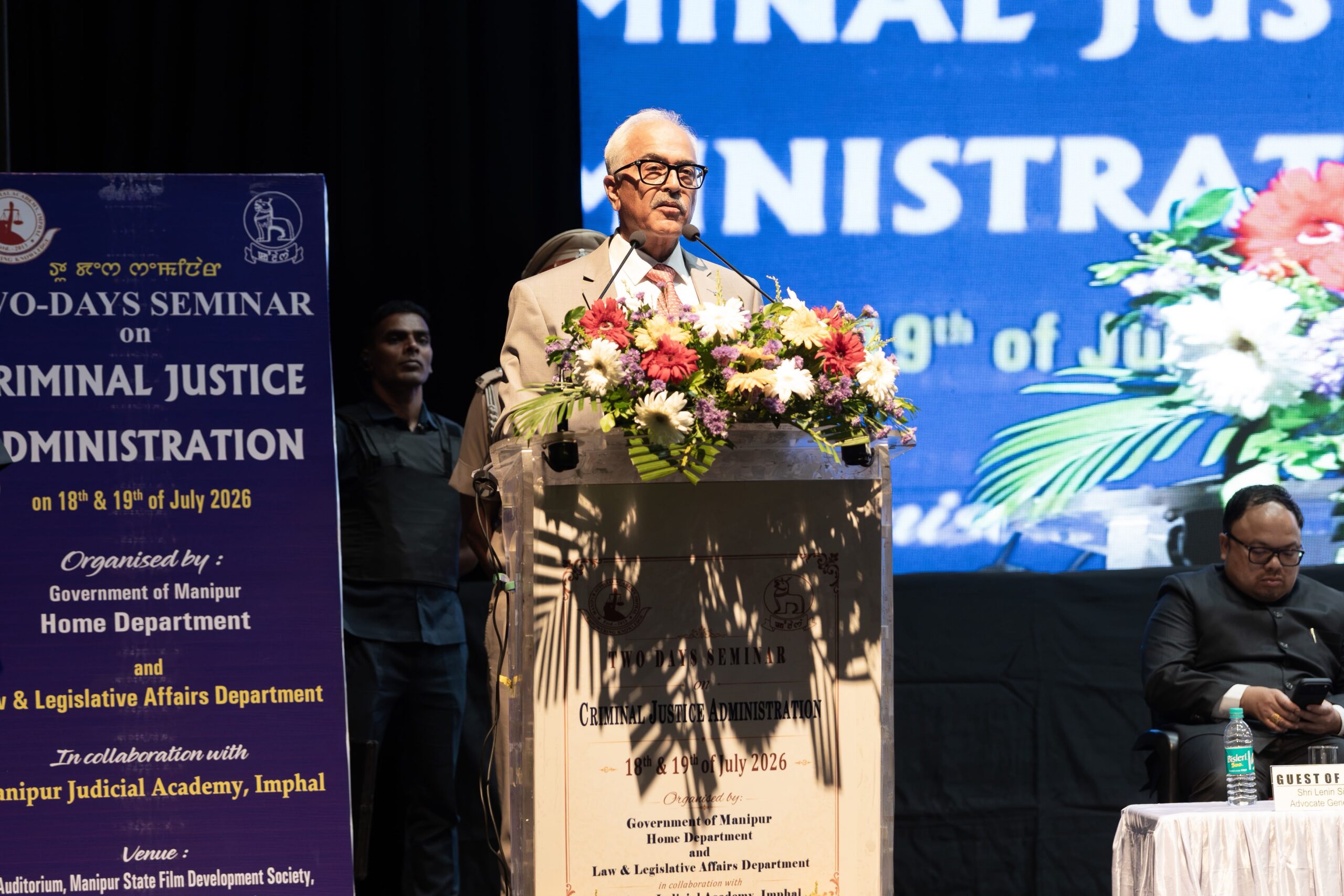 Governor inaugurates seminar on criminal justice administration in Imphal