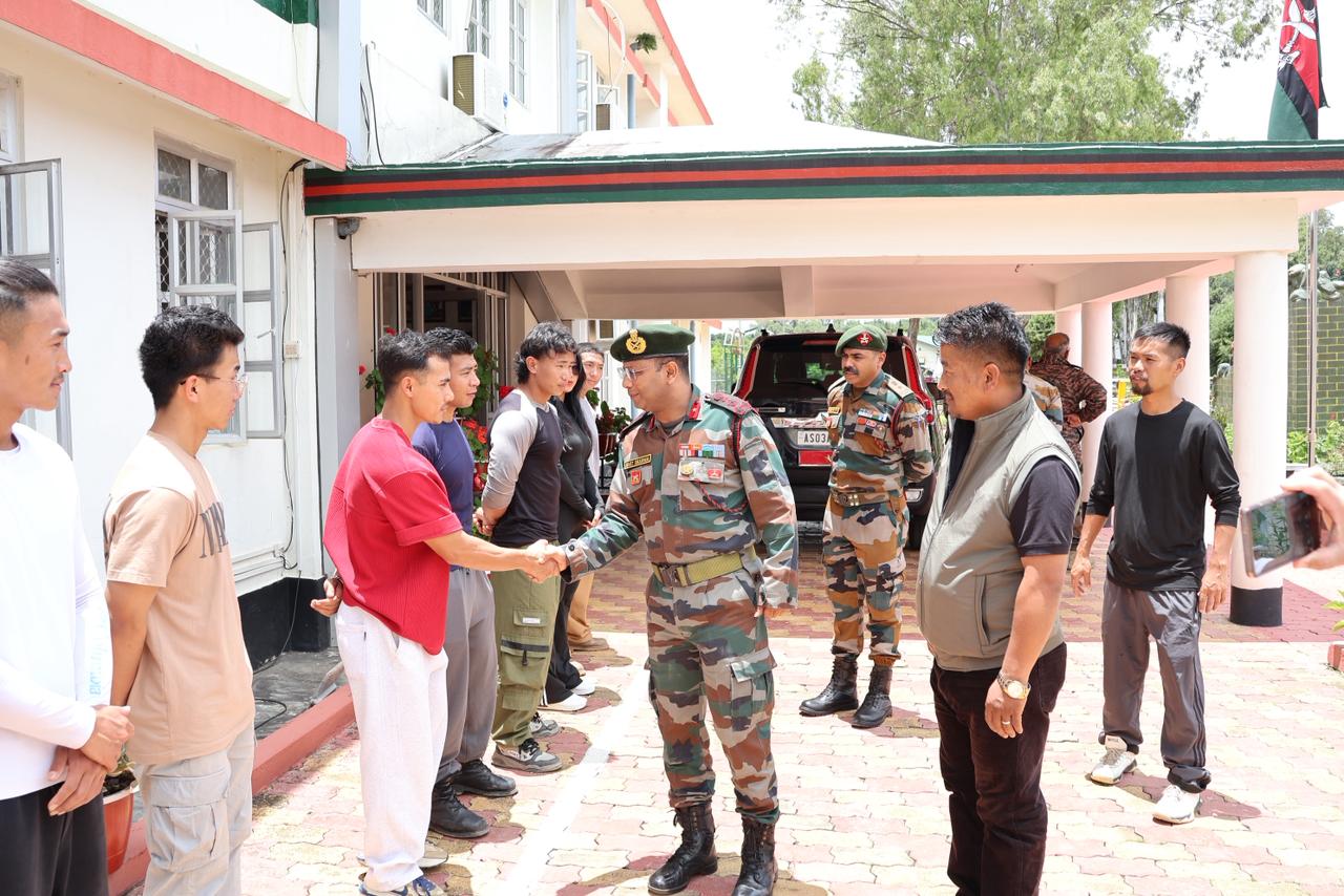 Assam Rifles supports Ukhrul bodybuilders