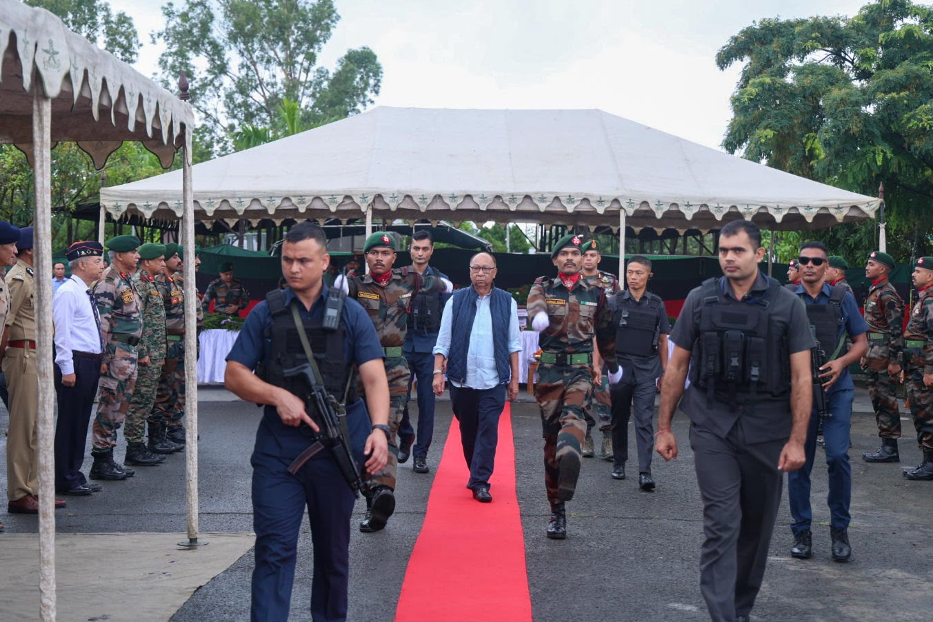 CM pays tribute to Assam Rifles personnel