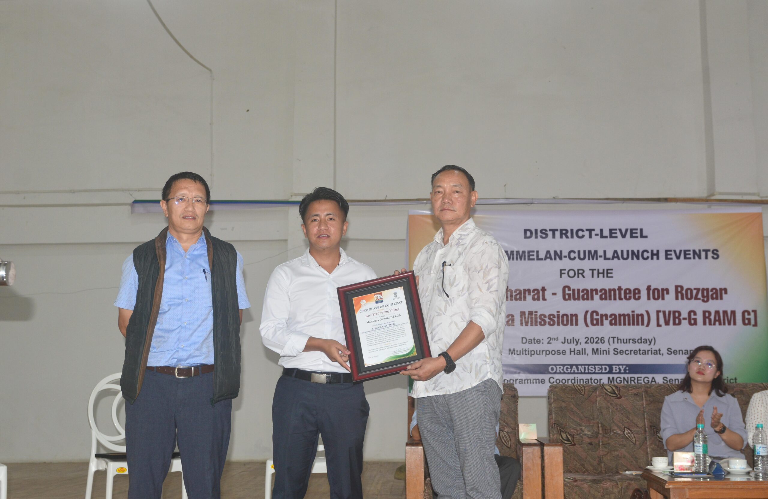 Senapati launches VB-GRAM-G mission