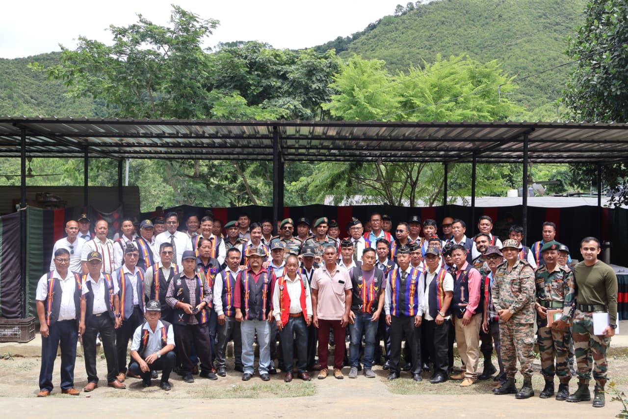 Assam Rifles hosts Ex-Servicemen meet in Chandel