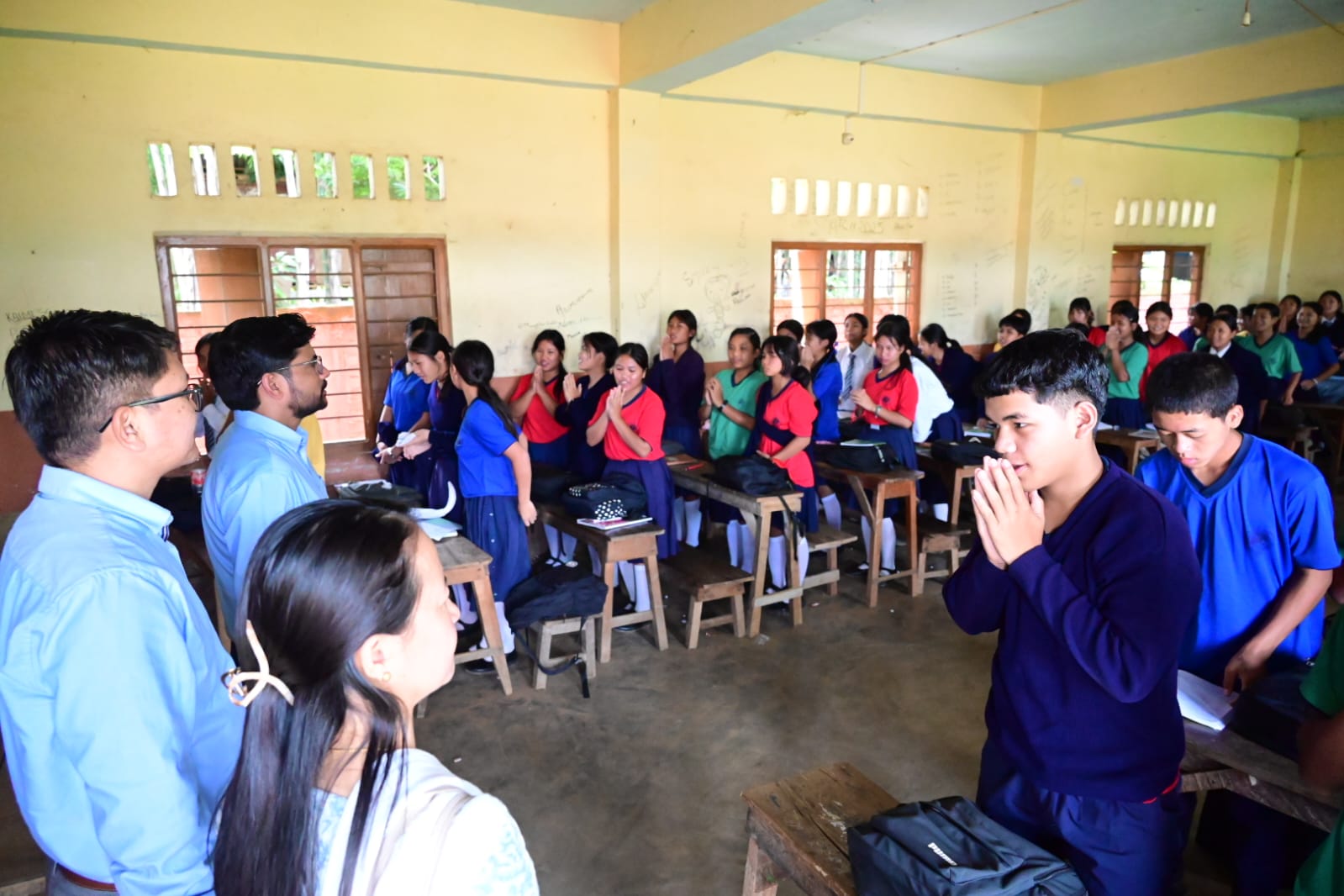 DC Churachandpur inspects government schools