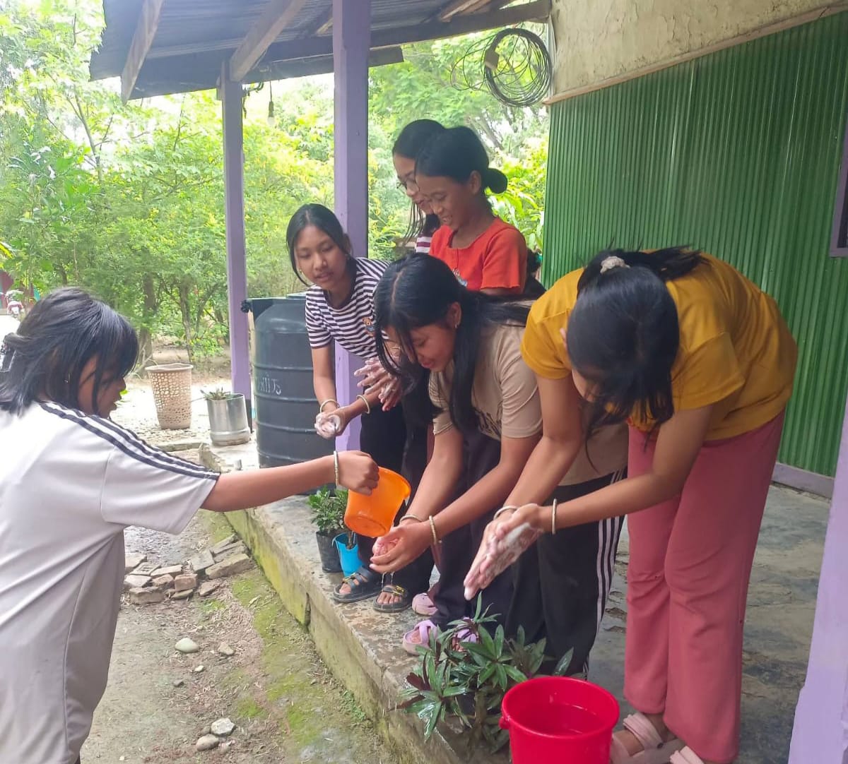Kakching launches school handwashing awareness drive