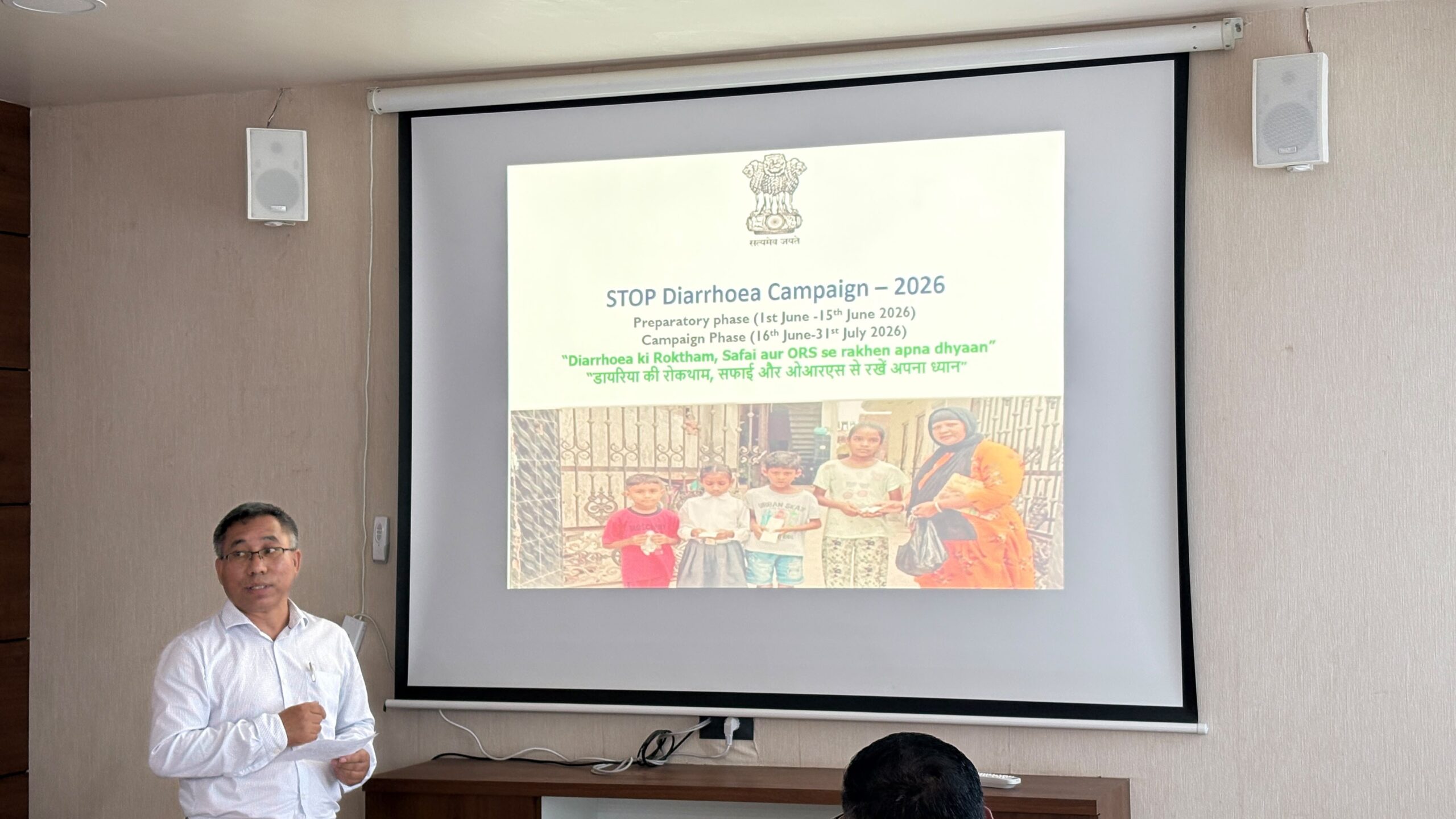 Stop diarrhoea campaign 2026 launched in Kakching