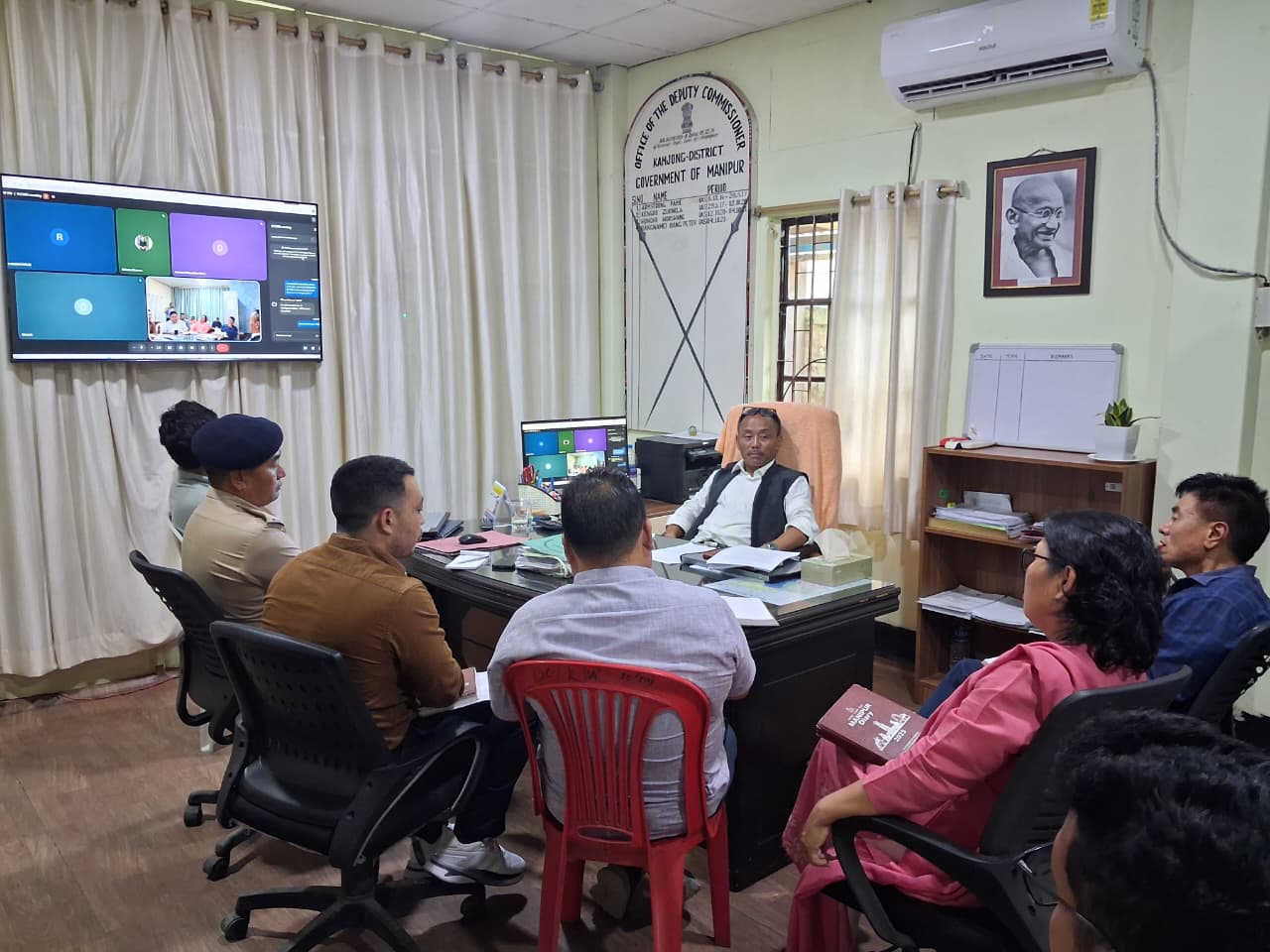 Kamjong reviews vibrant villages Programme-II implementation