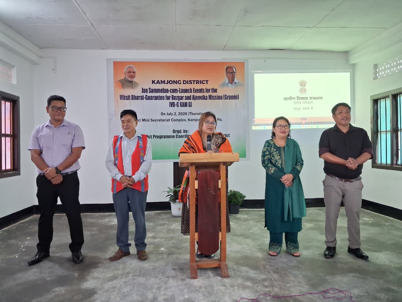 VB-G RAM G launched at Kamjong district