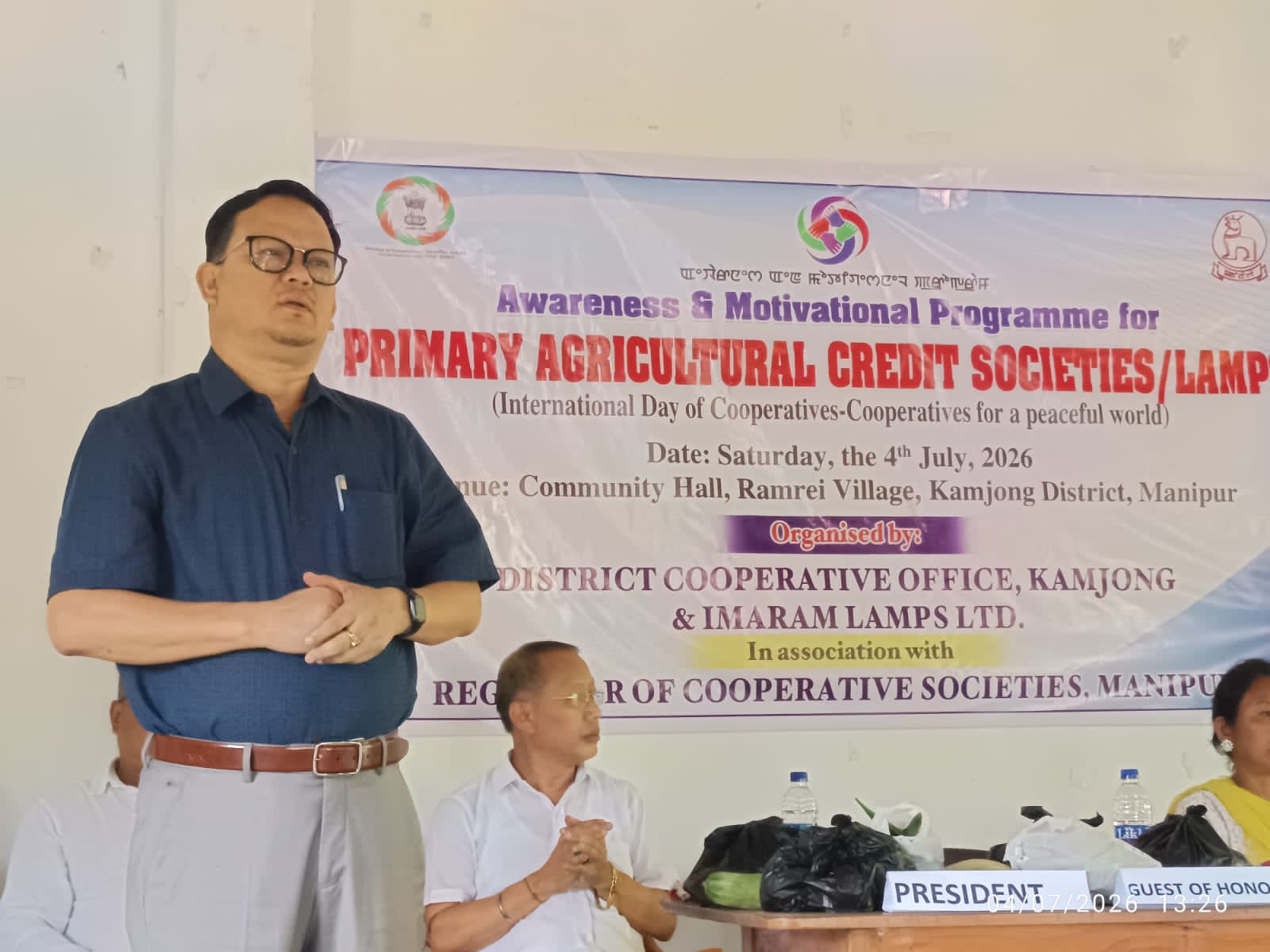 Kamjong observes International day of cooperatives 2026