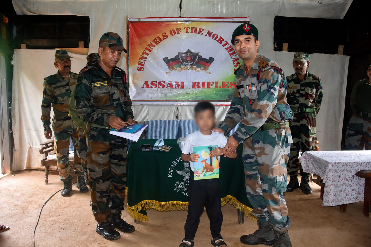 Assam Rifles holds goodwill outreach in Moreh