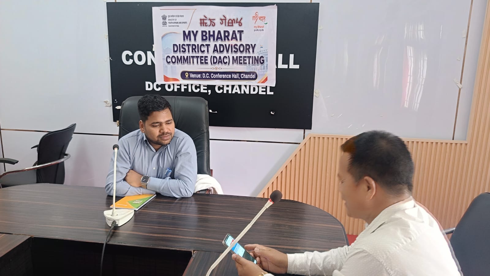 MY Bharat district advisory committee meets in Chandel