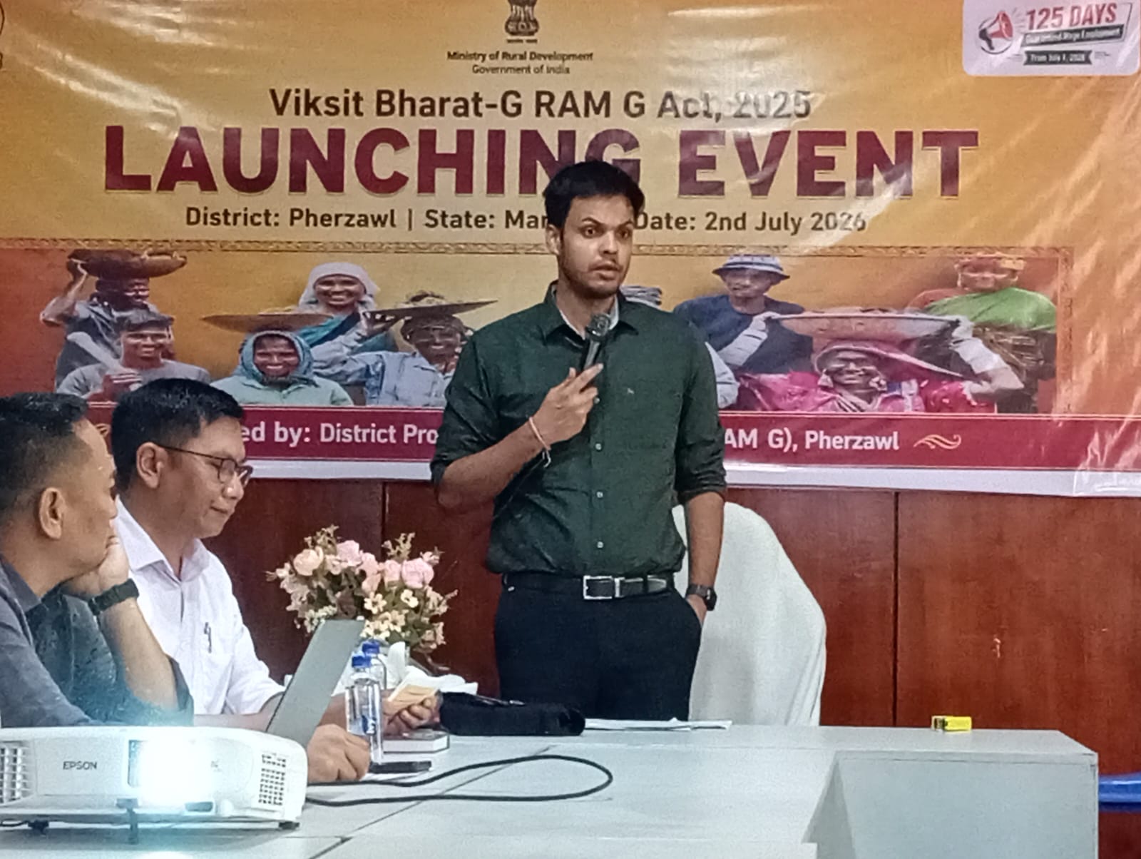 Pherzawl launches VB-G RAM G, assures 125 days of rural employment