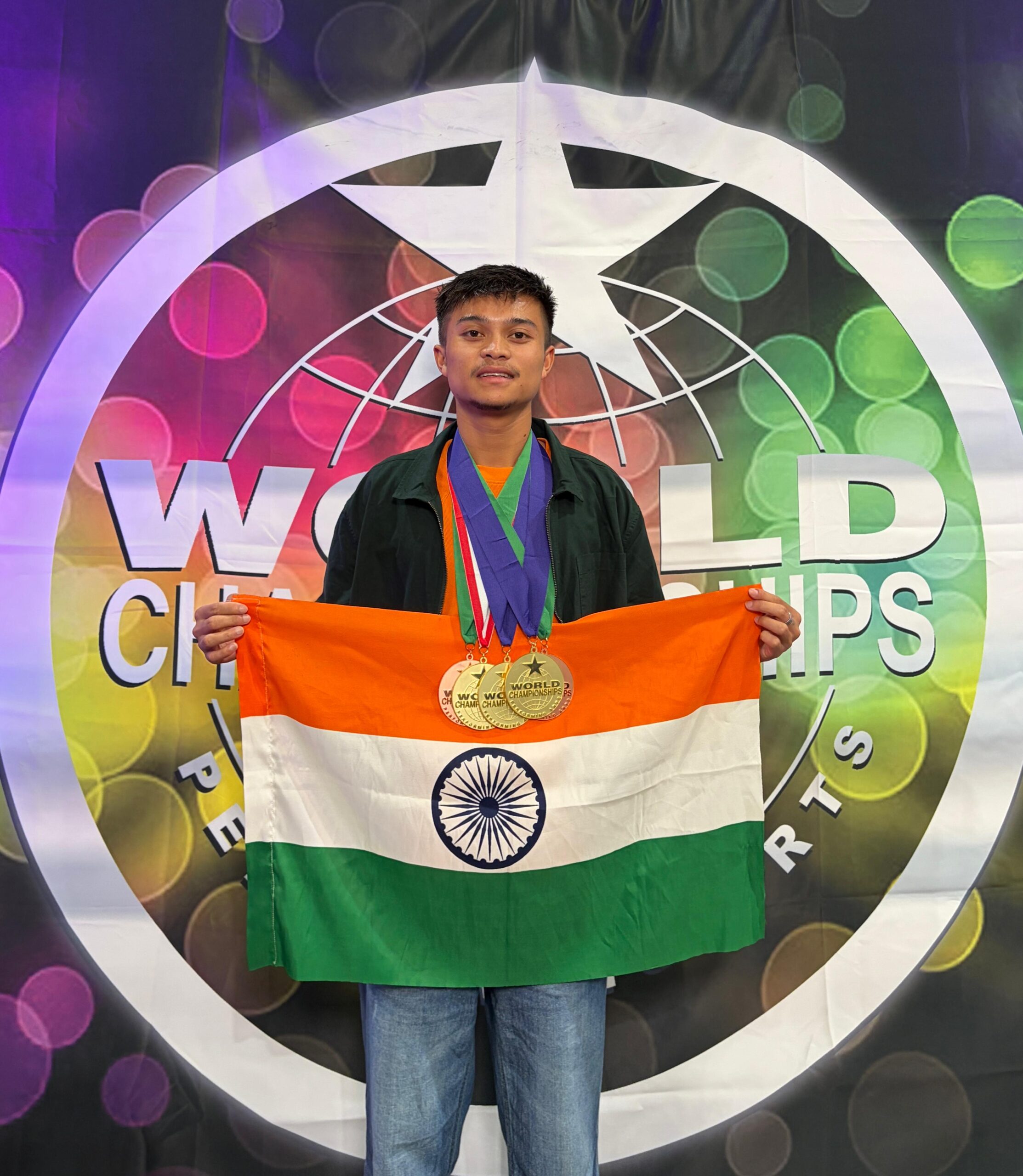 Meghalaya singer wins 3 Golds at WCOPA
