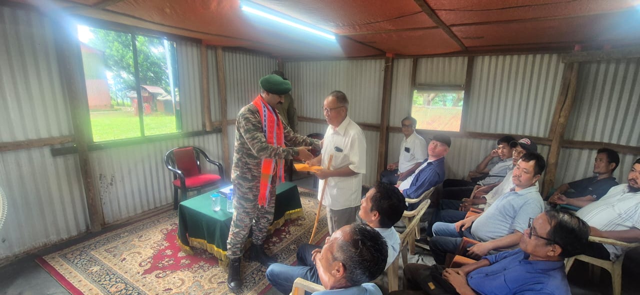 Assam Rifles holds security interaction meetings in Kamjong