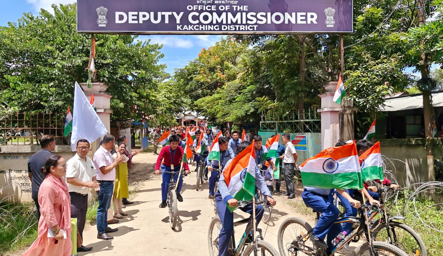 HAR GHAR TIRANGA CELEBRATED WITH PATRIOTIC ZEAL IN KAKCHING (5)