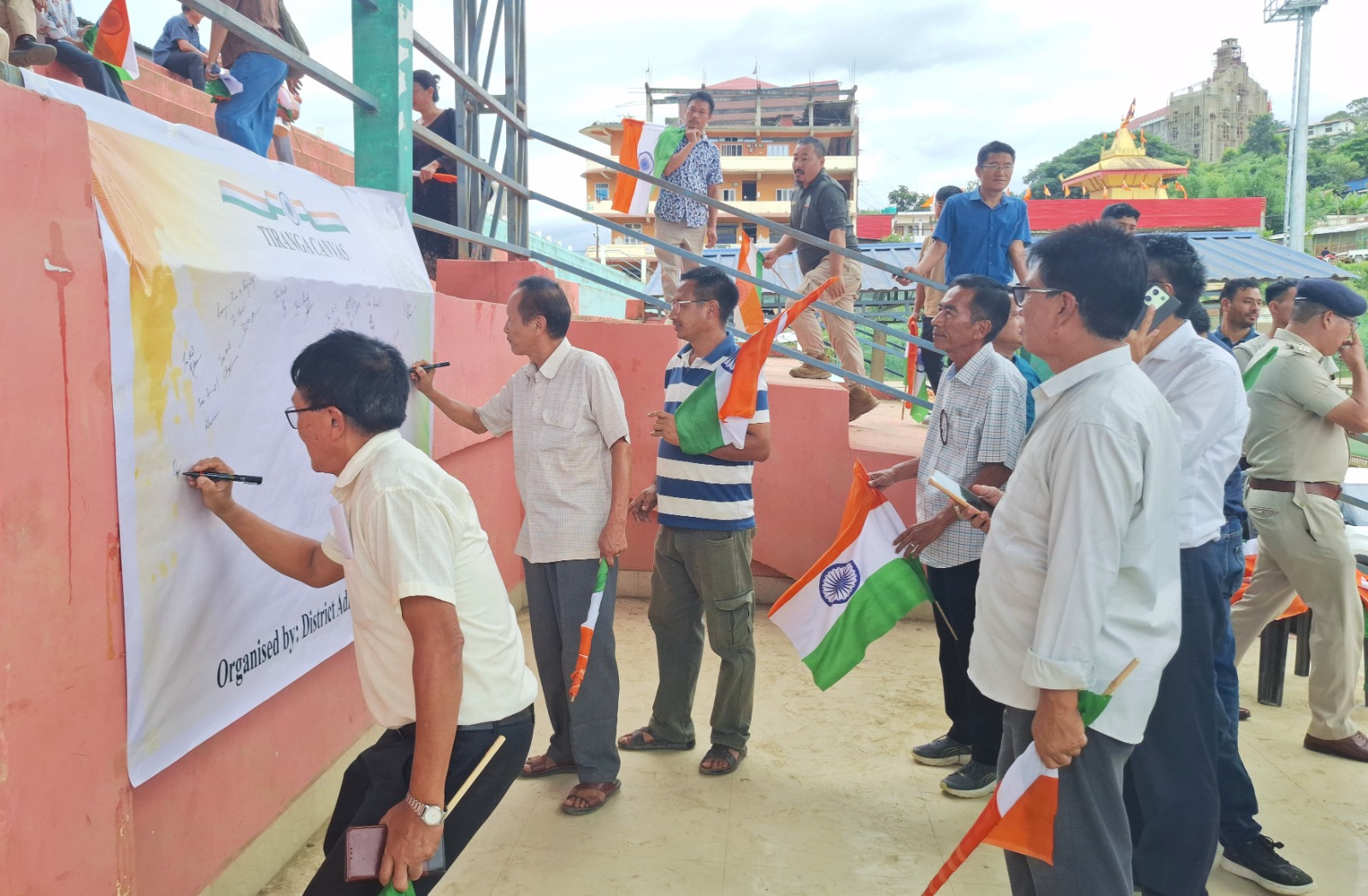 Senapati joins Har Ghar Tiranga campaign