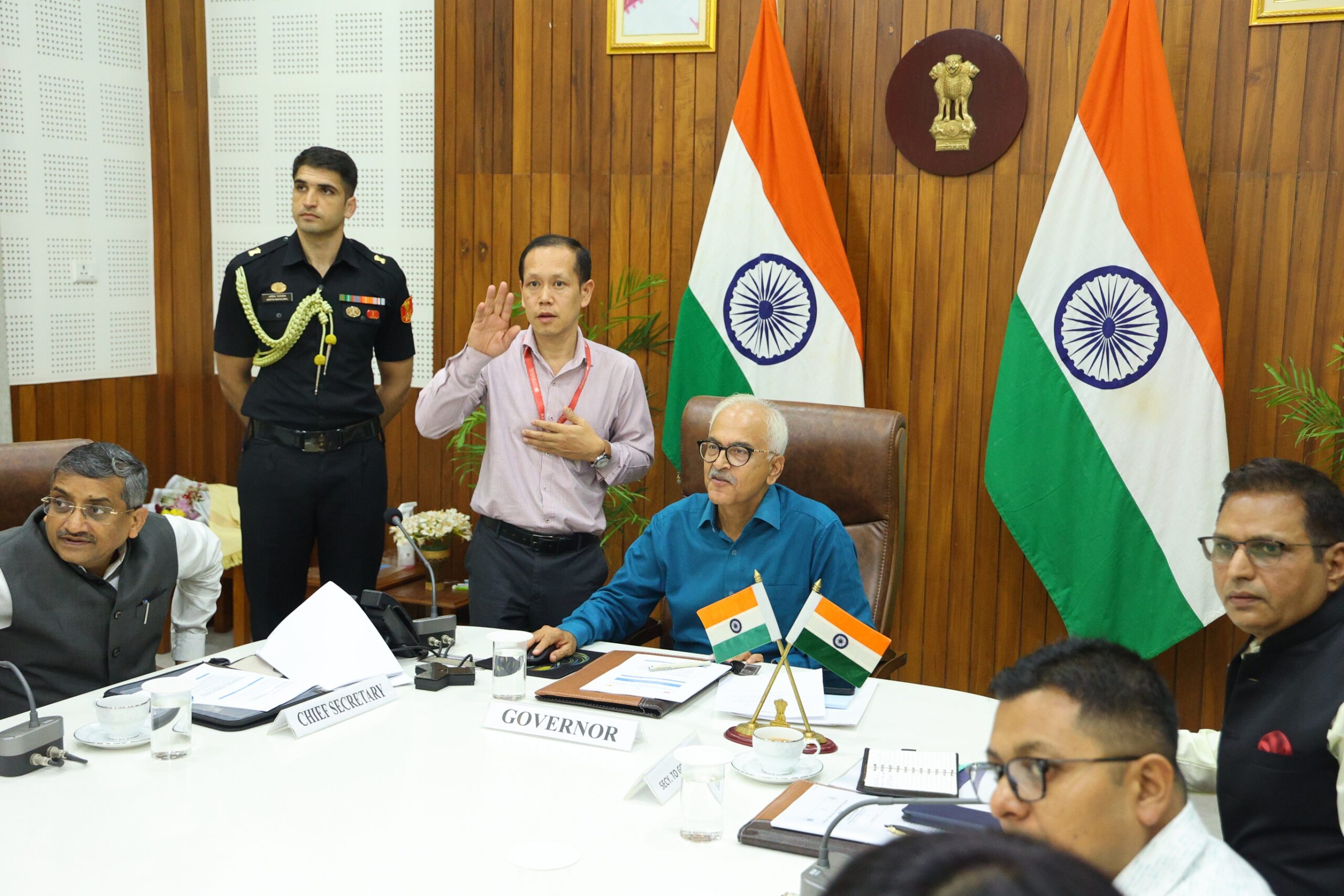 Ajay Kumar Bhalla reviews NTEP progress in Manipur