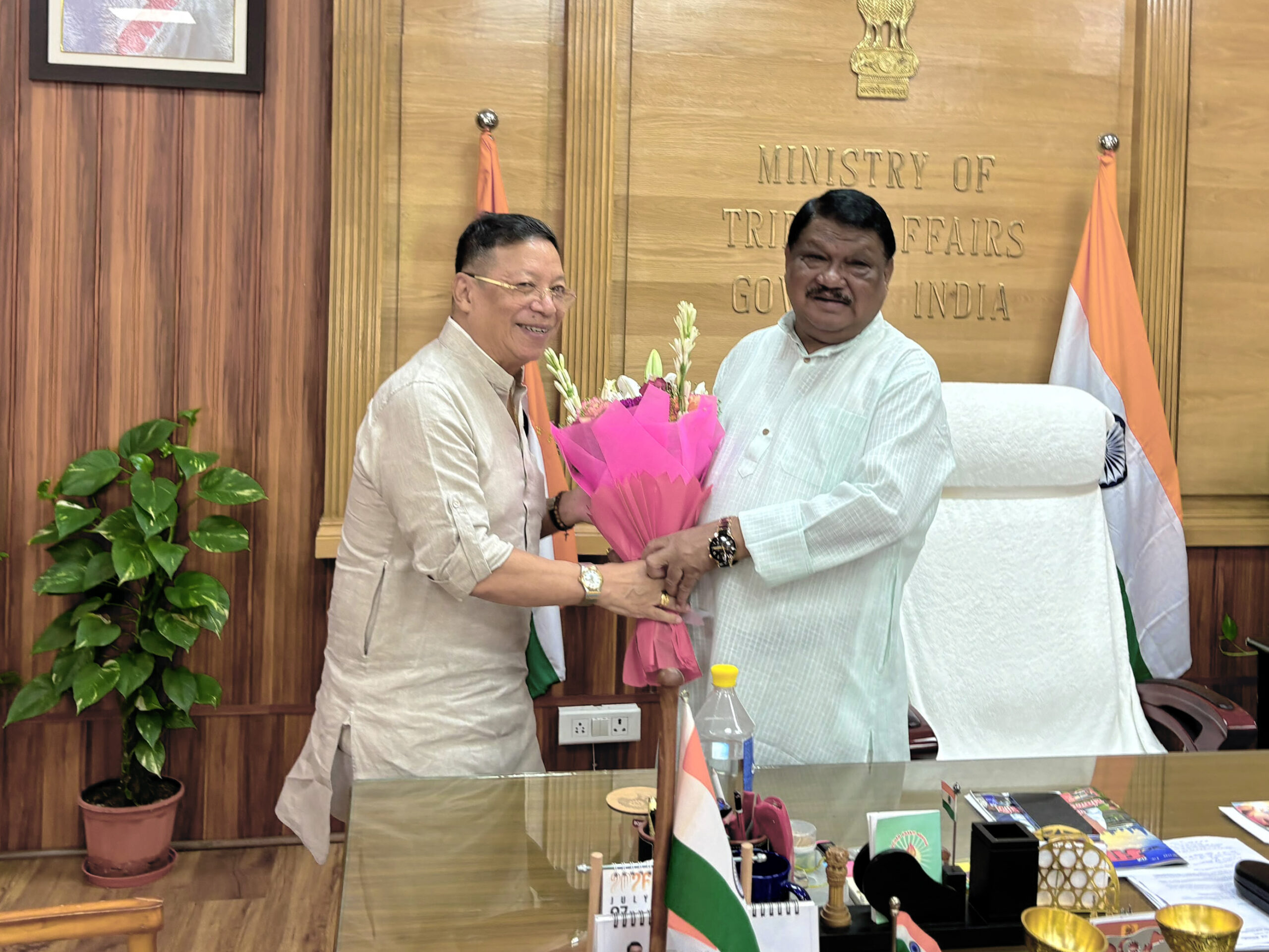Meghalaya speaker submits DPR for second phase of assembly building