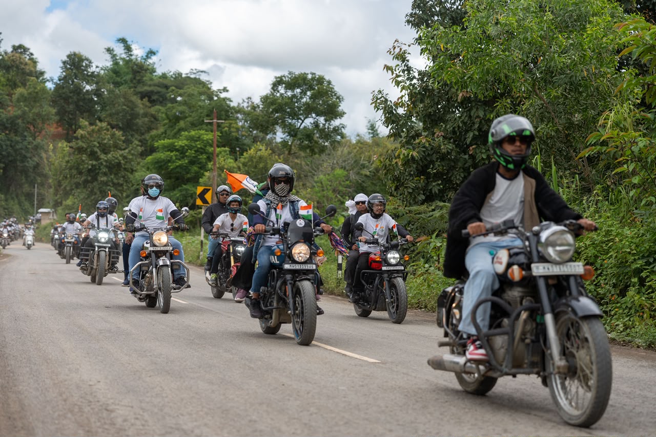 1,243 bikers participate in tiranga rally