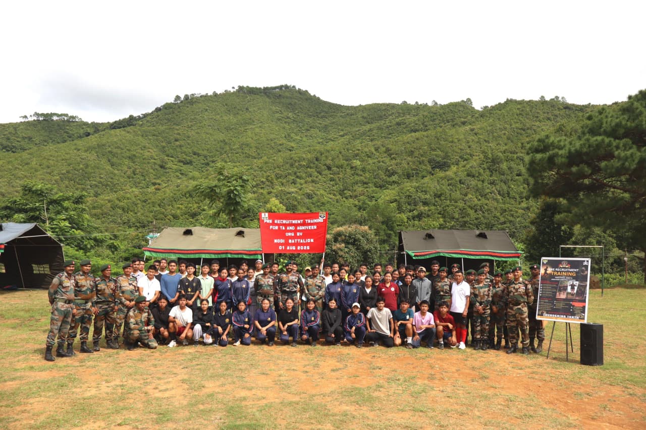 Assam Rifles holds pre-recruitment selection drive in Chandel